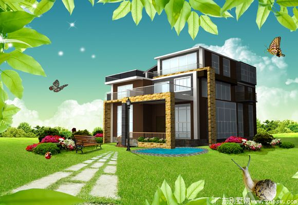 农村别墅效果图