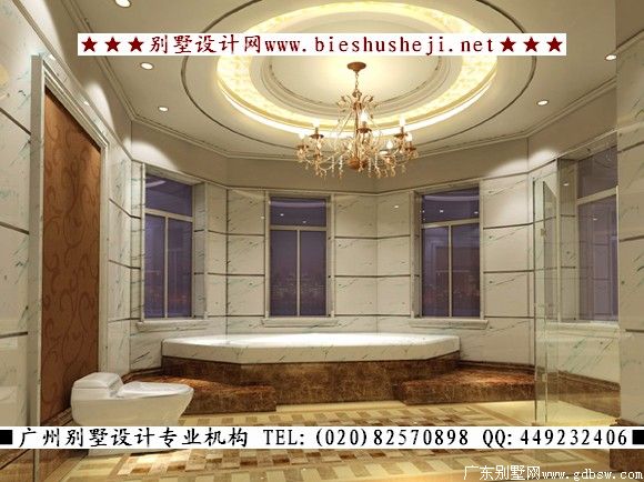 豪宅卫生间设计效果图