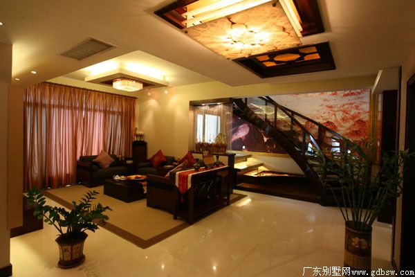 现代中式别墅_设计