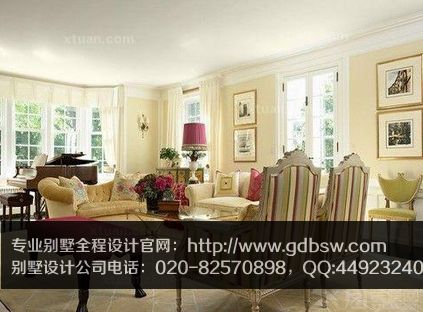 韩式别墅田园效果图