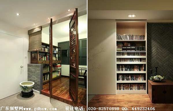中式别墅样板房装修设计效果图
