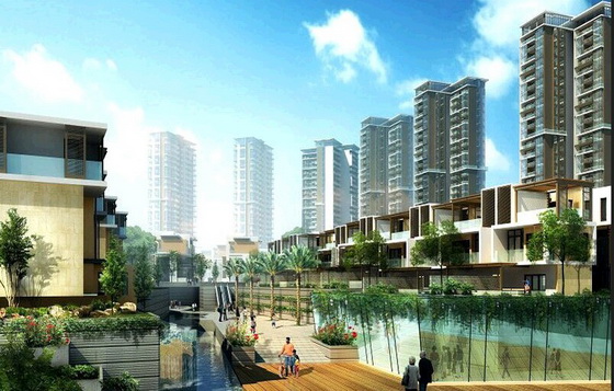 金地湖山大境效果图
